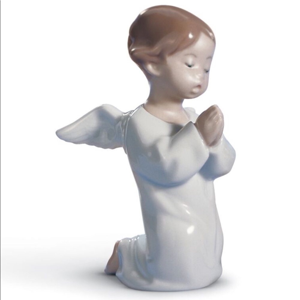 Lladro Praying Angel Figurine